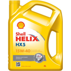 SHELL HELIX HX5 15W40 4L
