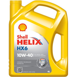 SHELL HELIX HX6 10W40 4L